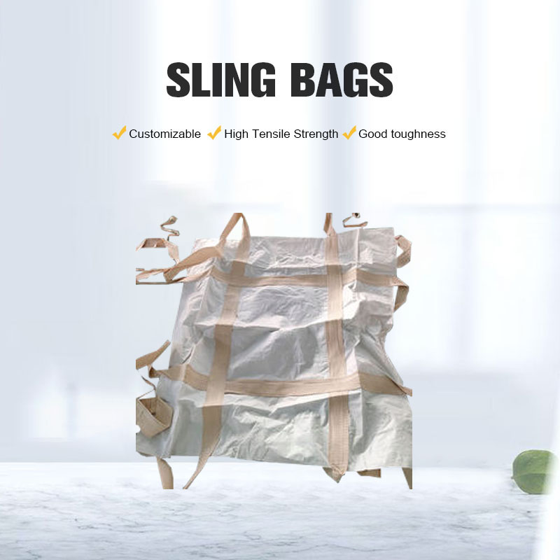 High Production Capacity 1 Ton 2 Ton Cement FIBC Bag Sling Jumbo Bag
