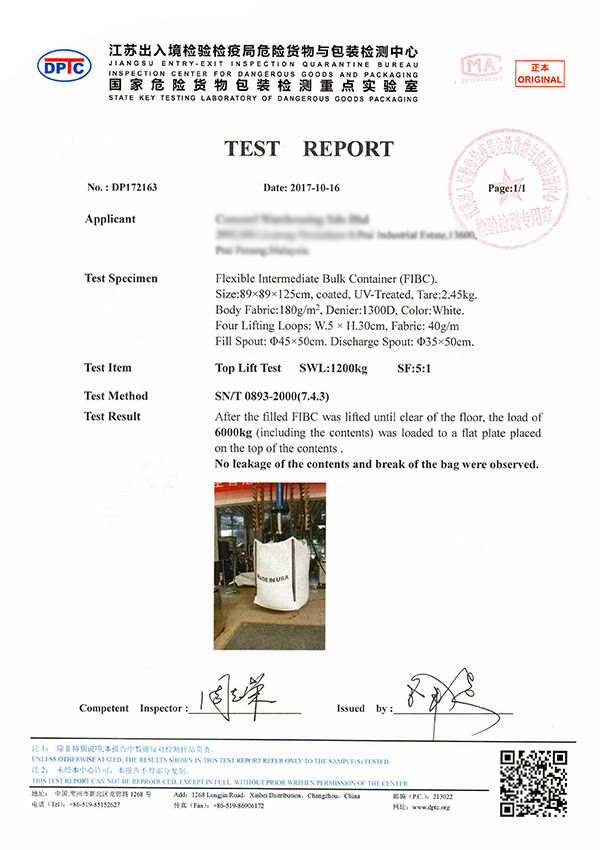 Certification