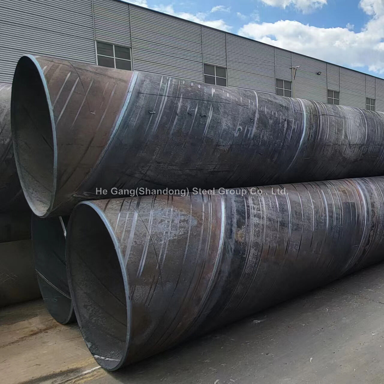 ASTM A53 Spiral Steel Pipe