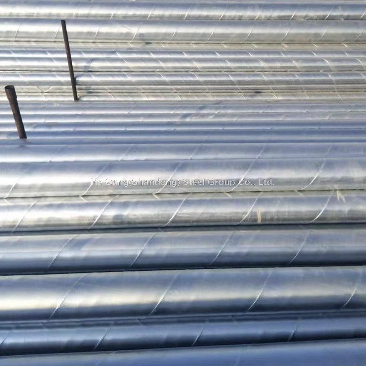 X70 X80 Galvanized Spiral Steel Pipe