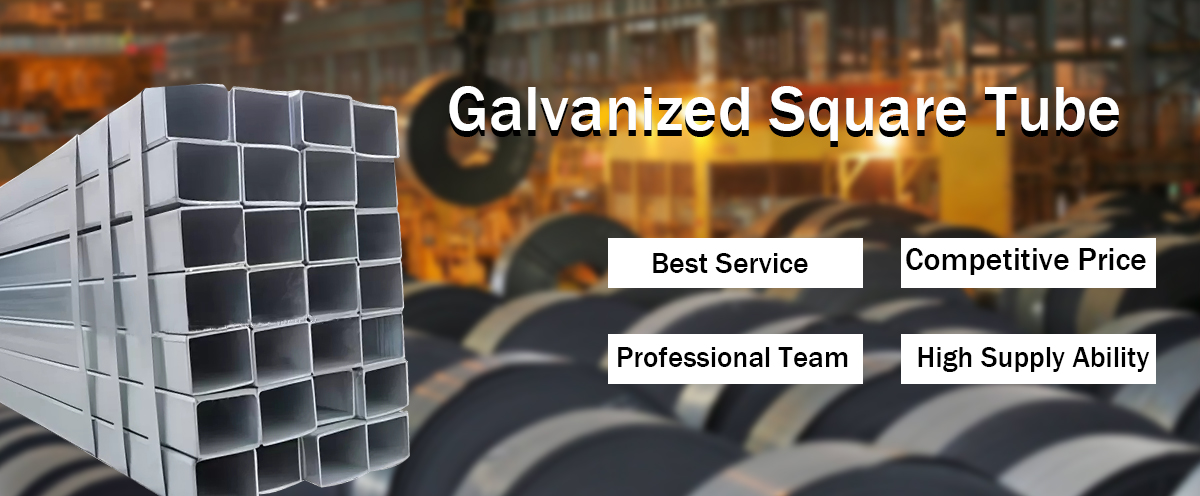 Q235 Galvanized Square Tube