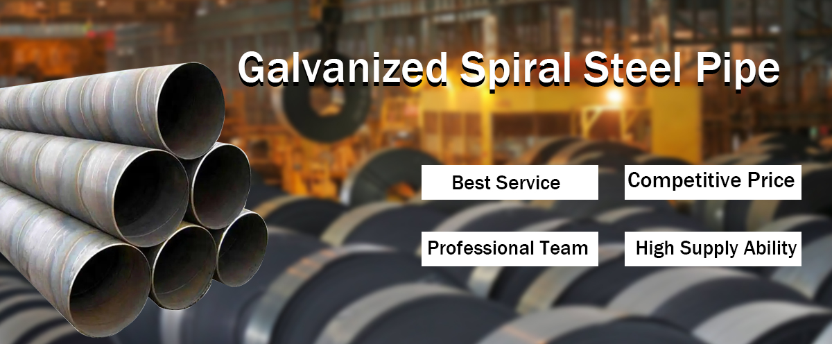 Galvanized Spiral Steel Pipe