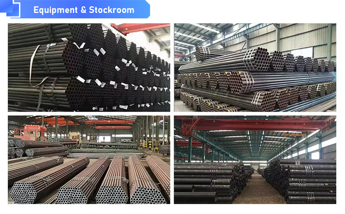Equipment & Stockroom储藏和设备.jpg A53(A.B) Galvanized Seamless Steel Pipe