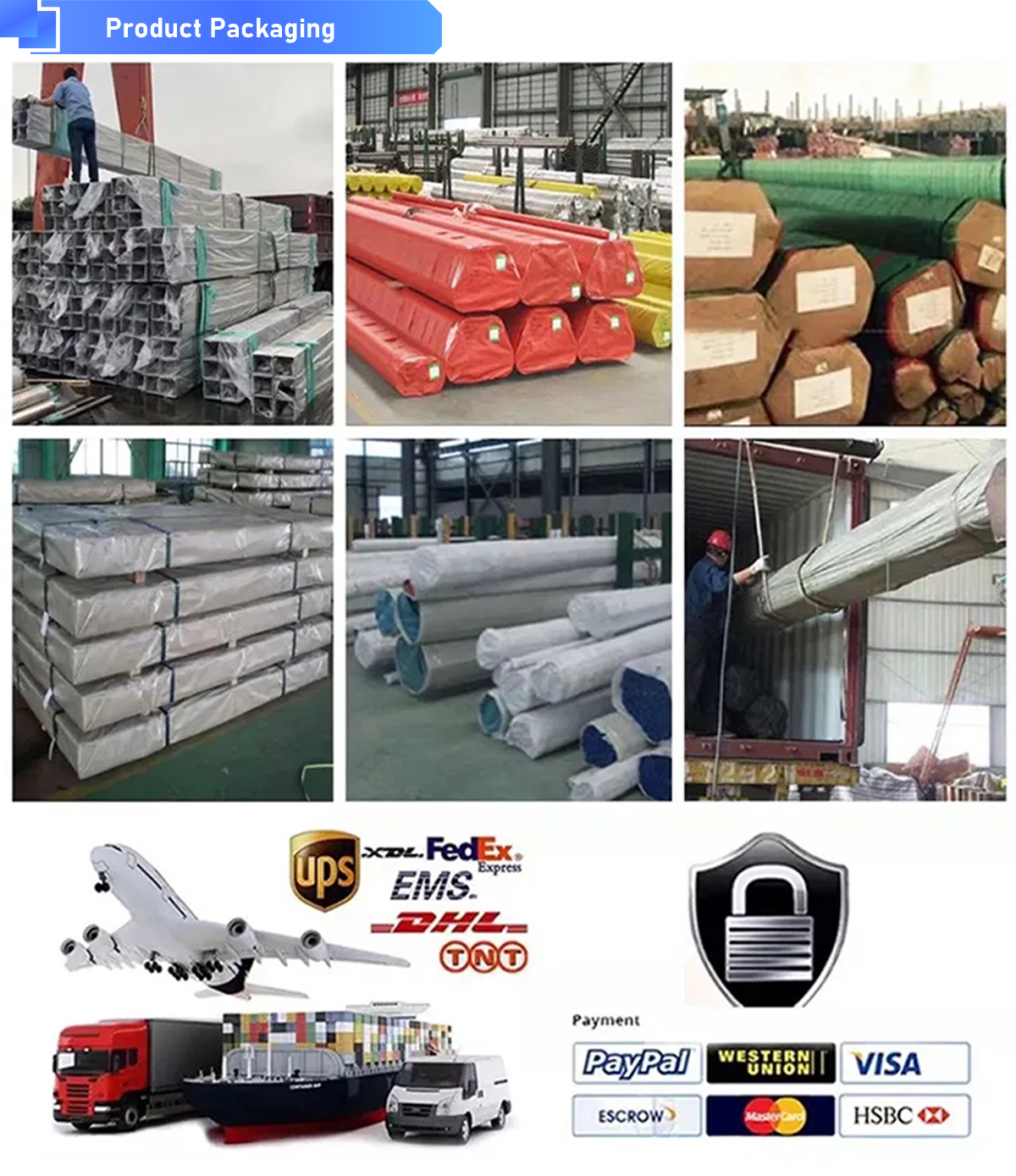 Product Packagin**品包装.jpg ASTM A53 Spiral Steel Pipe