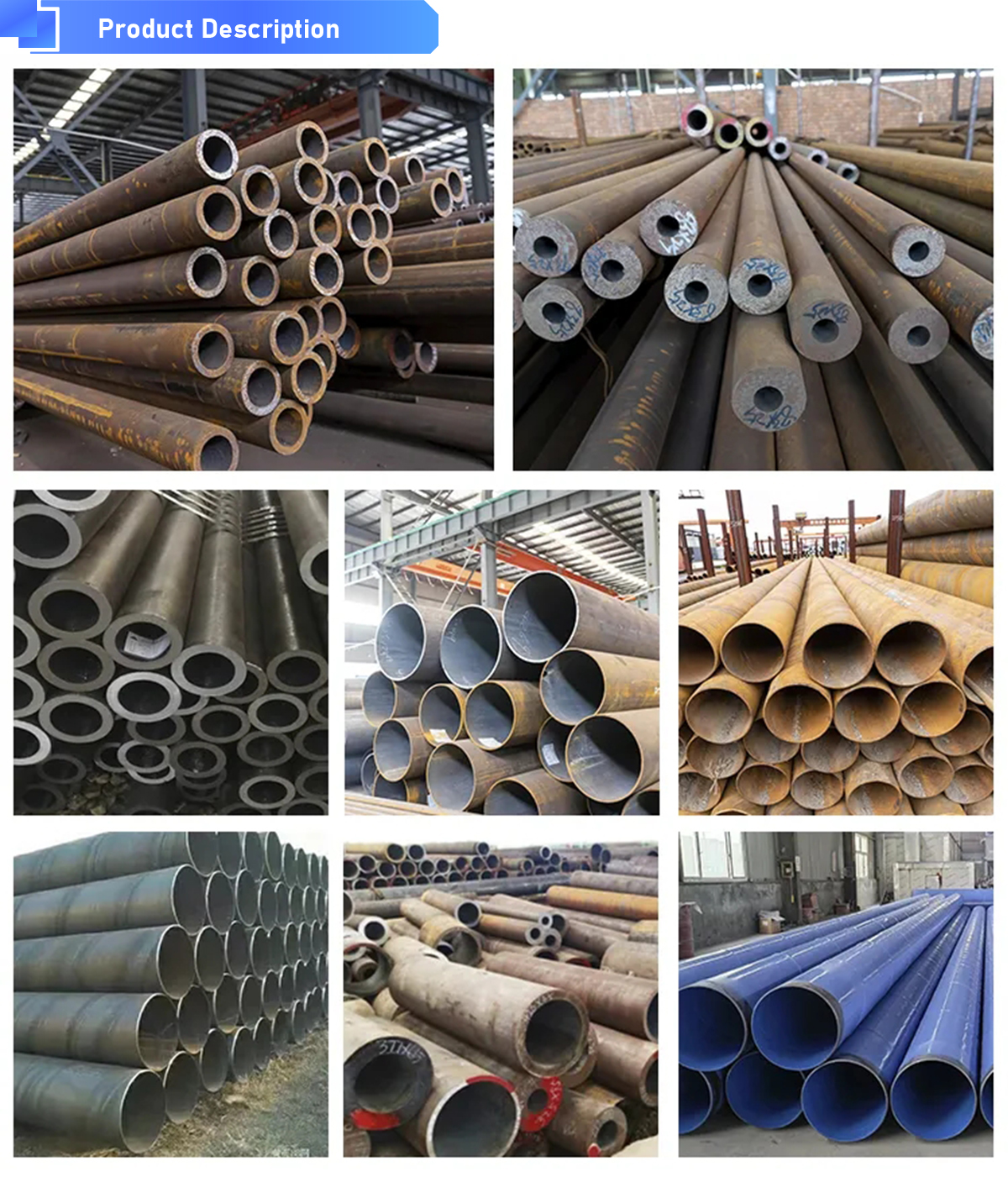 S235JR. S355JR Carbon Steel Seamless Pipe