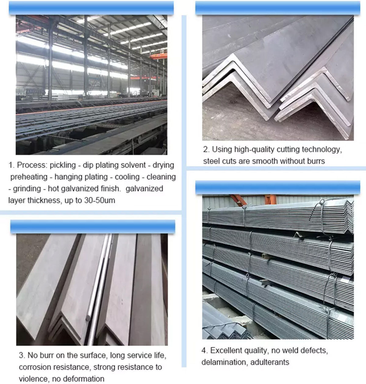 Angle steel
