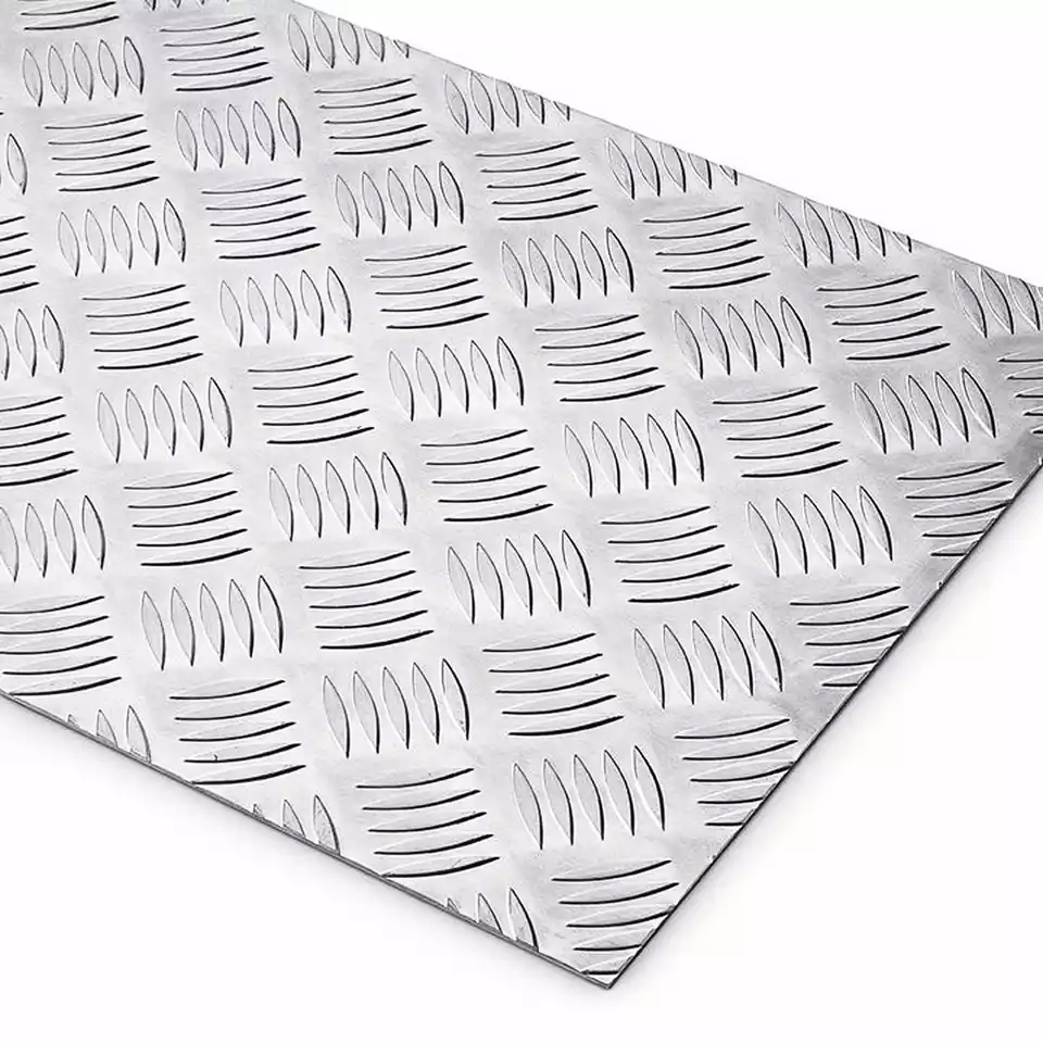 Embossed aluminum sheet