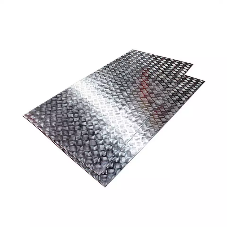 Embossed aluminum sheet