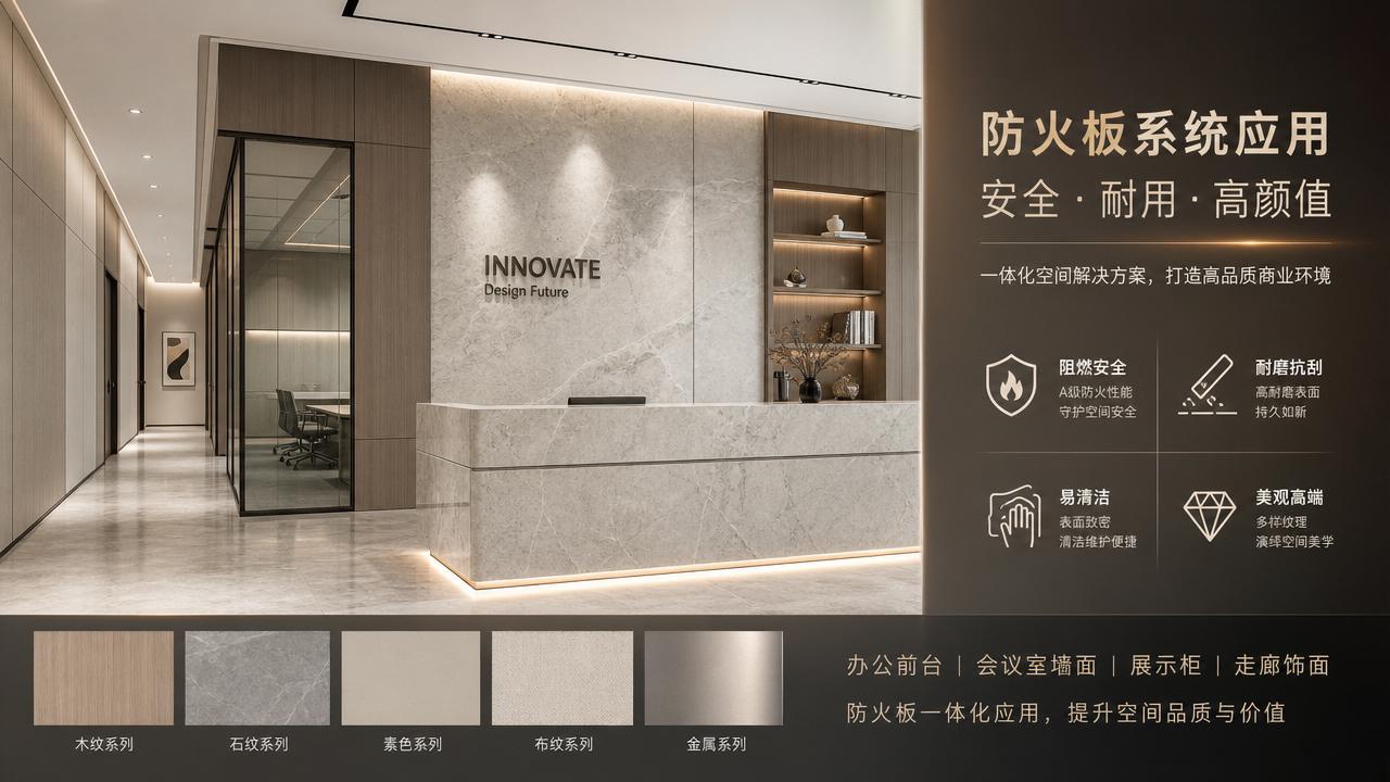 防火板在商业空间中的应用趋势 防火板在商业空间中的应用趋势