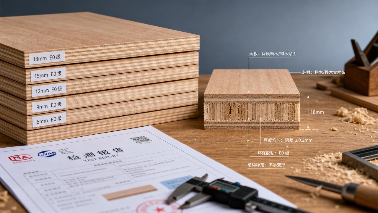 胶合板采购前先看价格与等级差异