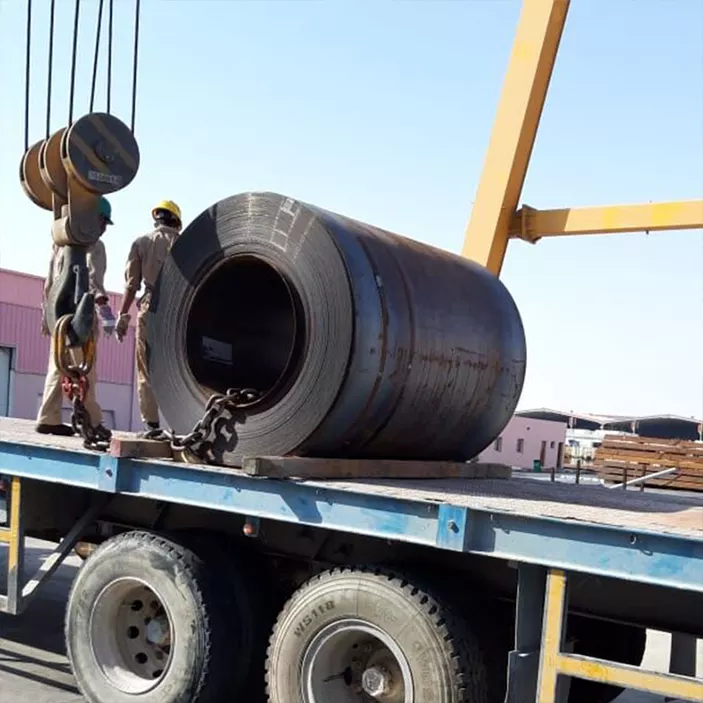 Hot-rolled steel coil
