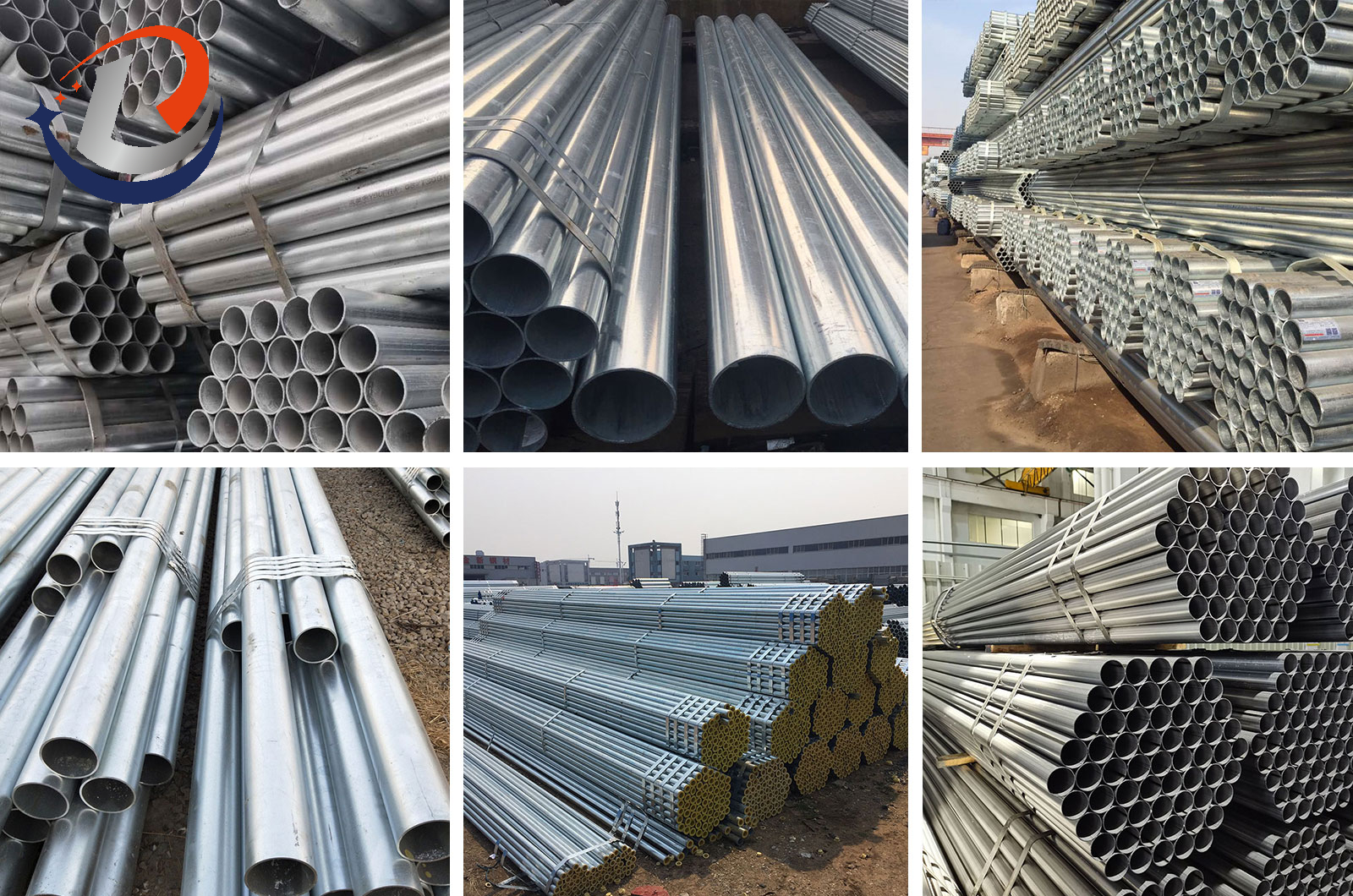 拼图.jpg碳钢网镀锌管.jpg Q215 Galvanized steel pipe