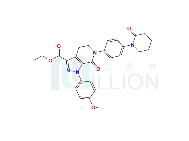 91-3；1-(4-Methoxyphenyl)-7-oxo-6-[4-(2-oxopiperidin-1-yl)phenyl]-4,5,6,7-tetrahydro-1H-pyrazolo[3,4-c]pyridine-3-carboxylic acid ethyl ester
