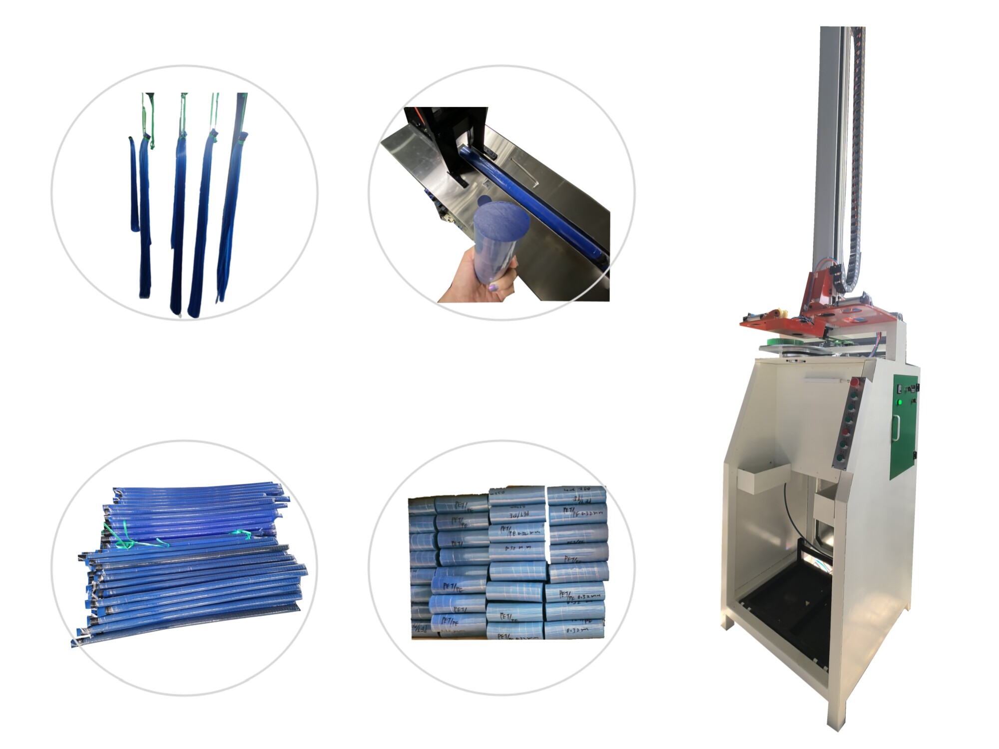 Automatic Filament Wrapping and Packing Machine