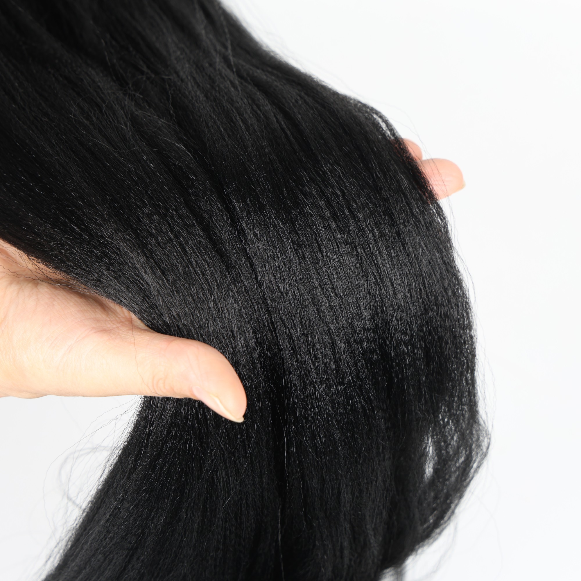 Yaki Synthetic Hair Fiber for Braidings/Extensions Yaki Synthetic Hair Fiber for Braidings/Extensions