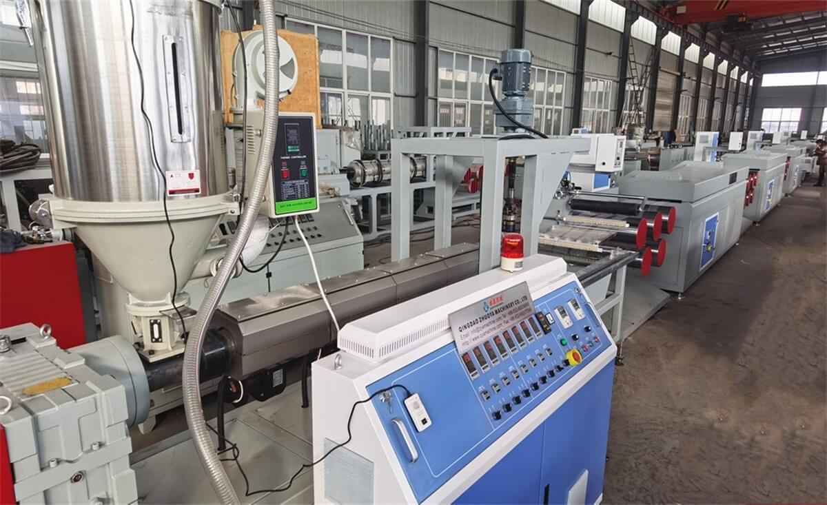 PBT Cosmetic Brush Filament Machine Running Test