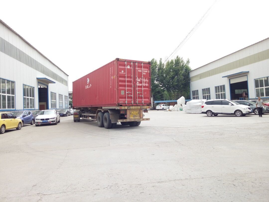 Shipment of PBT filament machine for Indian customer