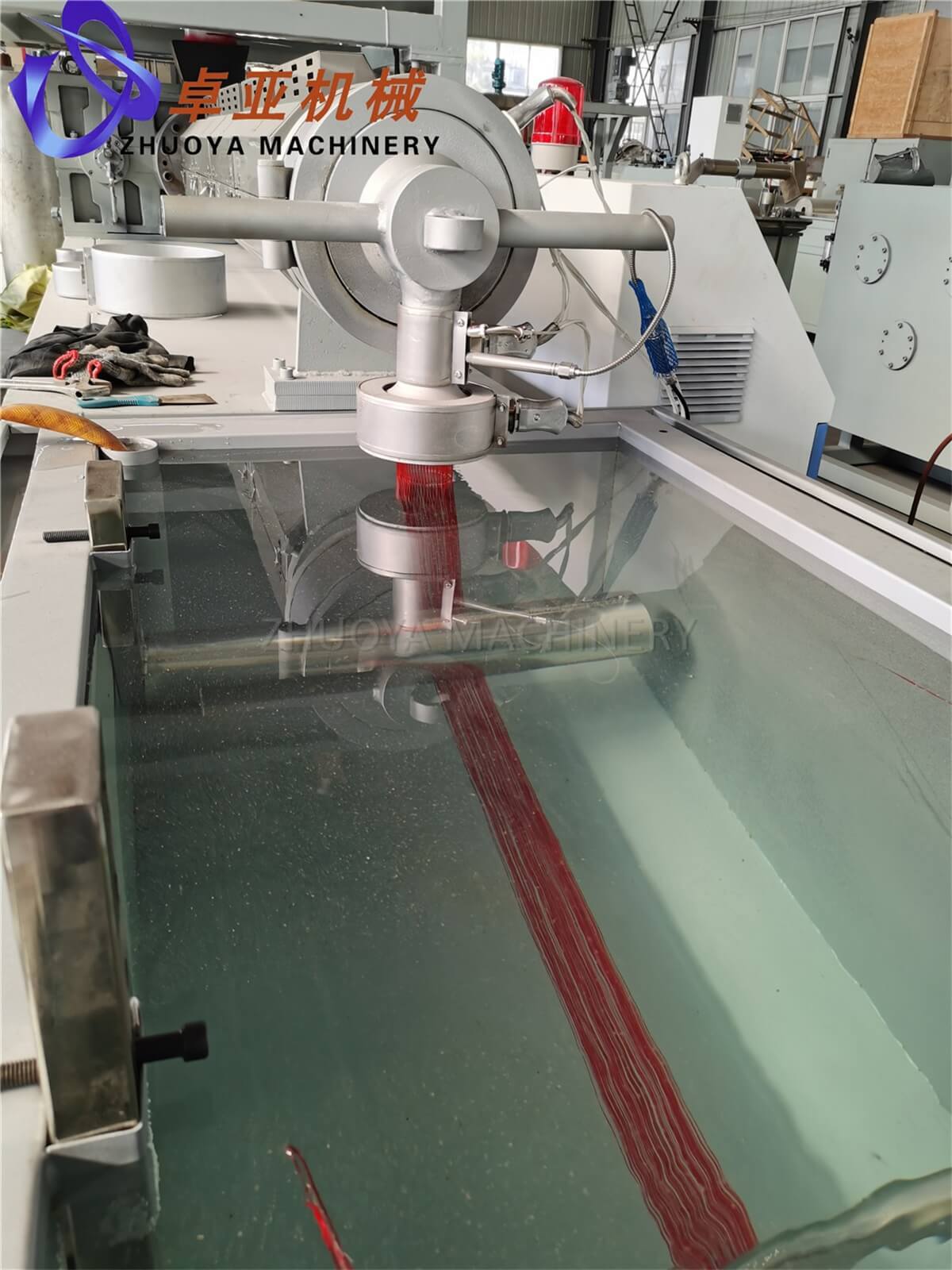 New PET Filament Machine Running Test Before Shipping