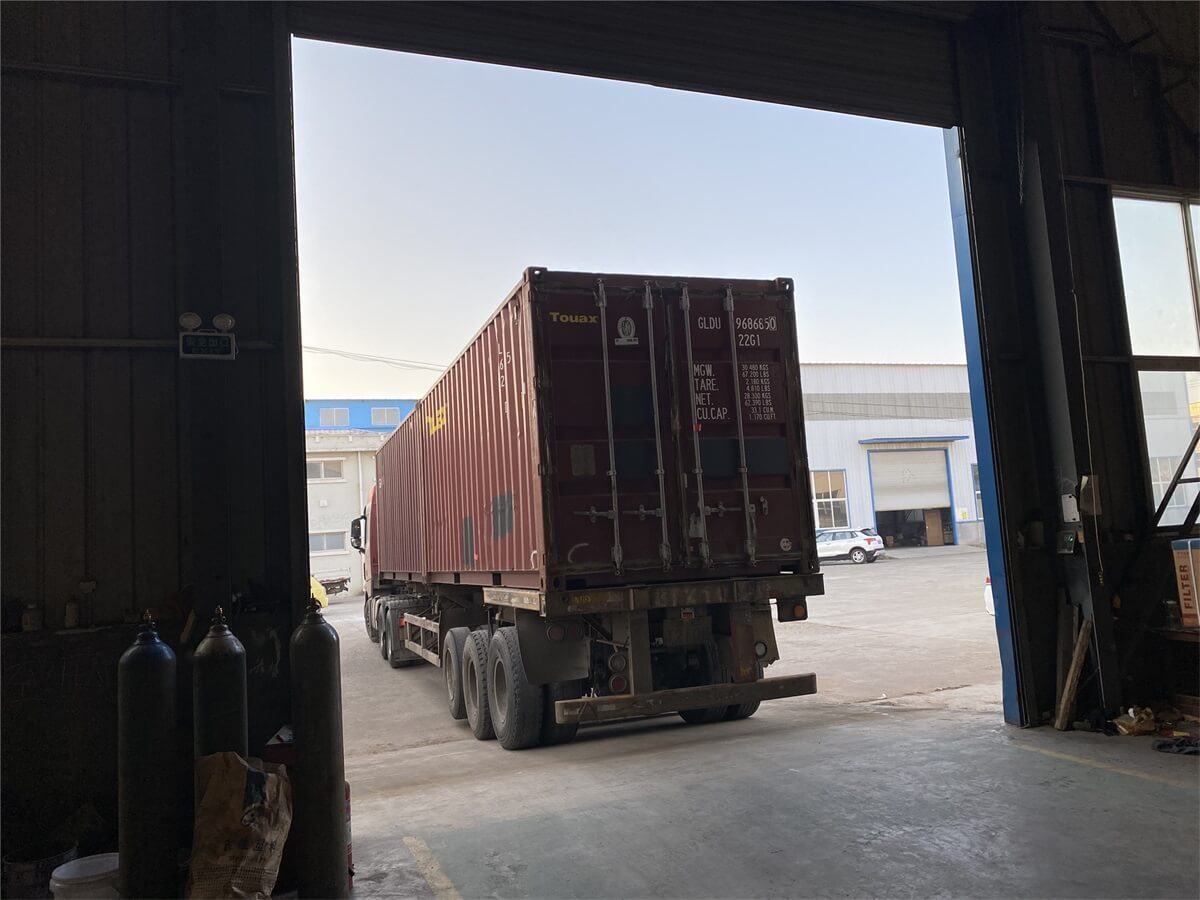 New PET Filament Machine Shipment