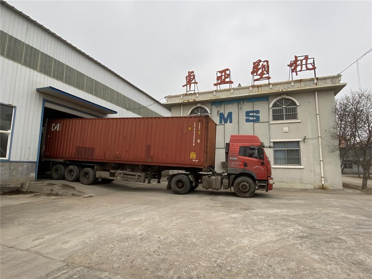 New PET Filament Machine Shipment