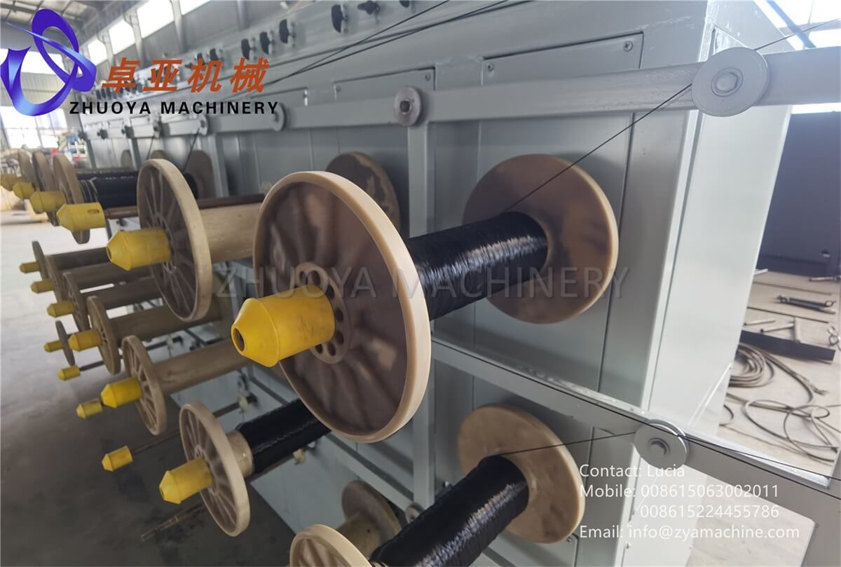 NEW Synthetic Human Hair Filament Machine Running Test