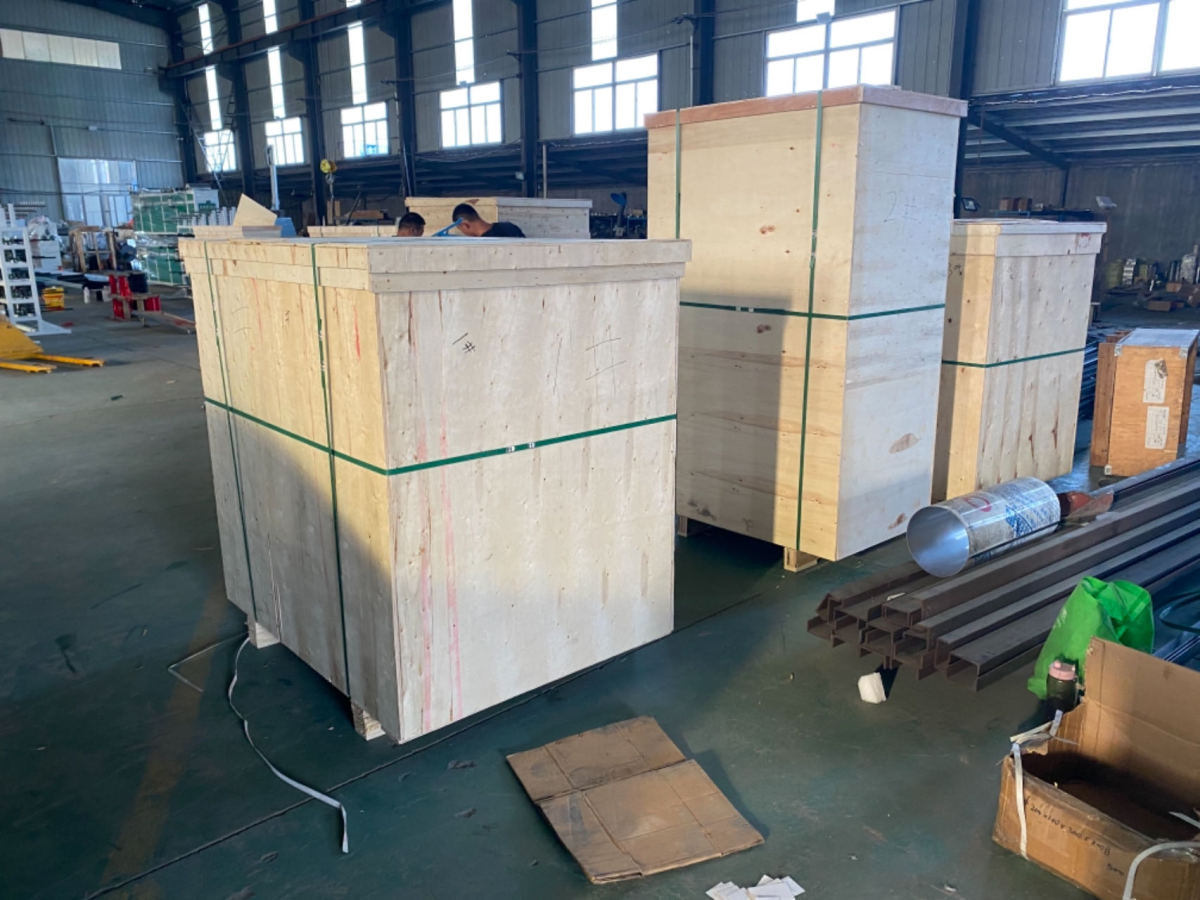 Machine ready to ship to Uganda