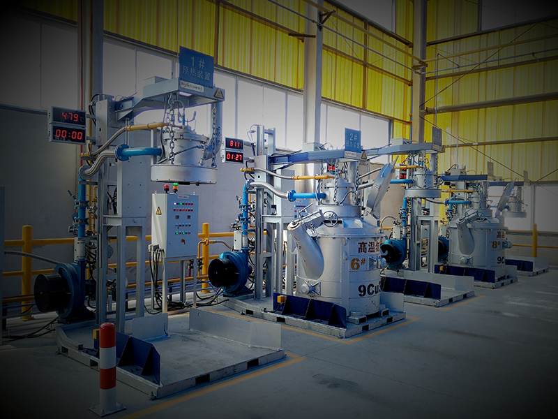 Vacuum Suction Transfer Ladle Preheating Equipment