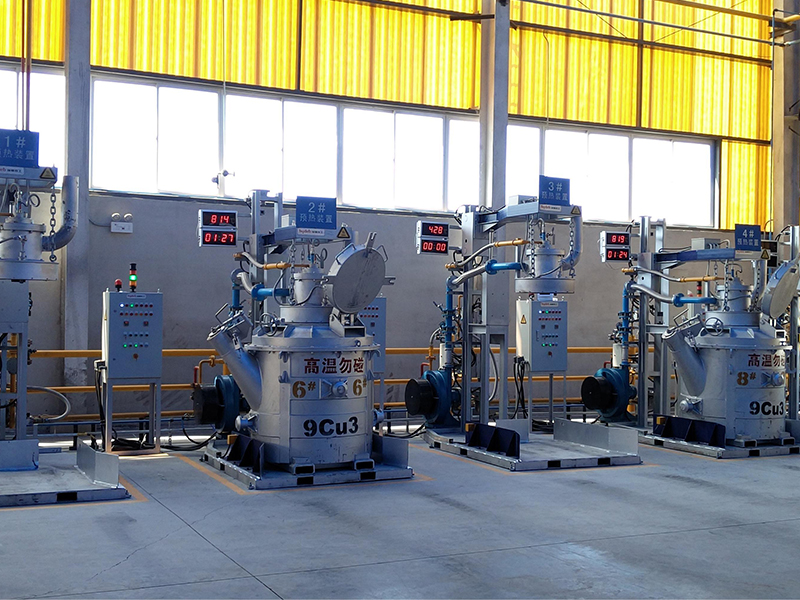 Vacuum Suction Transfer Ladle Preheating Equipment
