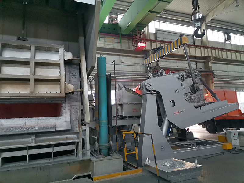 Vacuum Suction Transfer Ladle Hydraulic Tilting Device