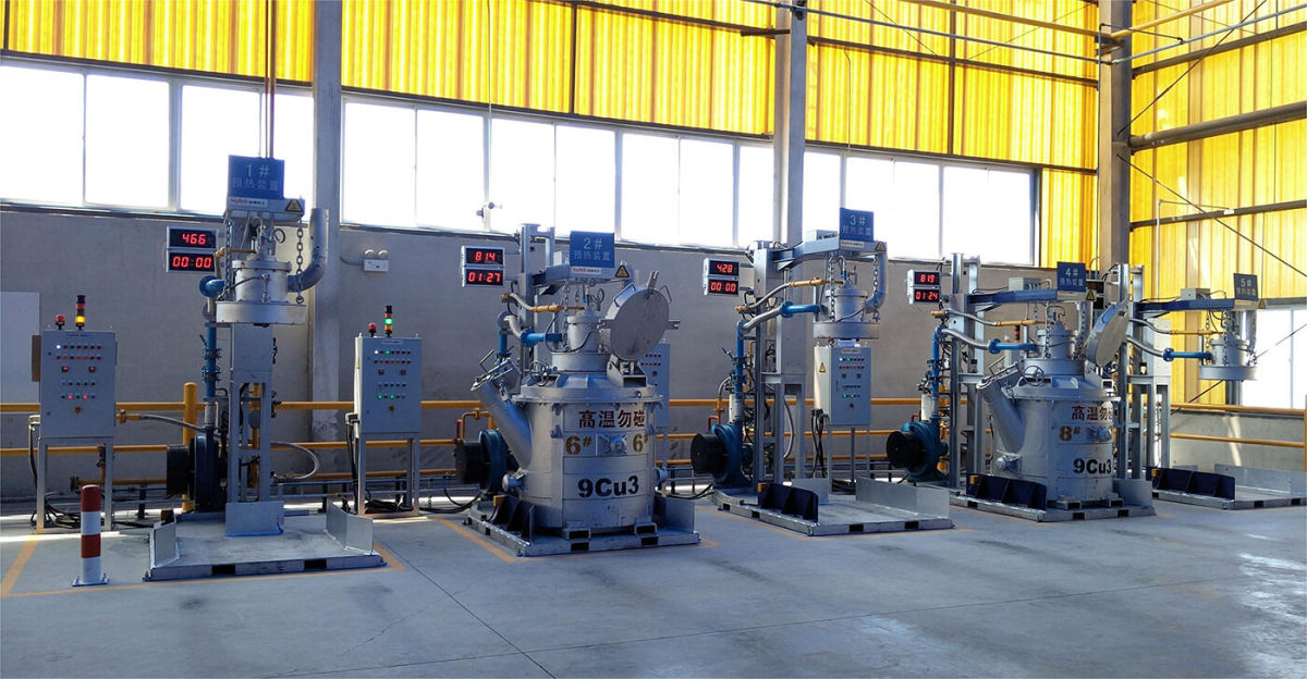 Vacuum Suction Transfer Ladle Preheating Equipment