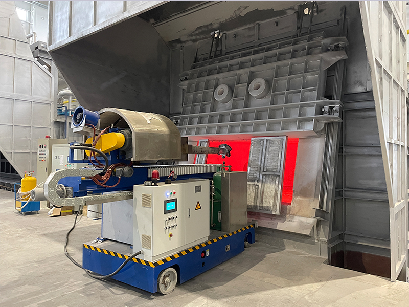 pre-furnace refining car