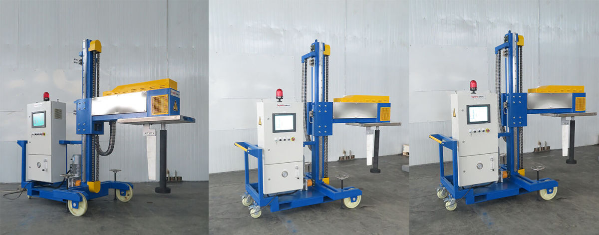 Mobile Rotary Degassing and Fluxing Unit