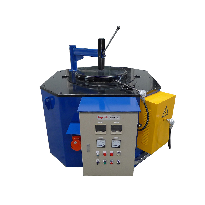 Stationary Aluminium Melting and Holding Crucible Furnace