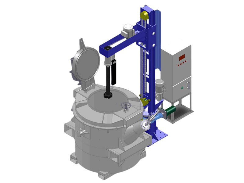 Mobile Rotary Degassing and Fluxing Unit