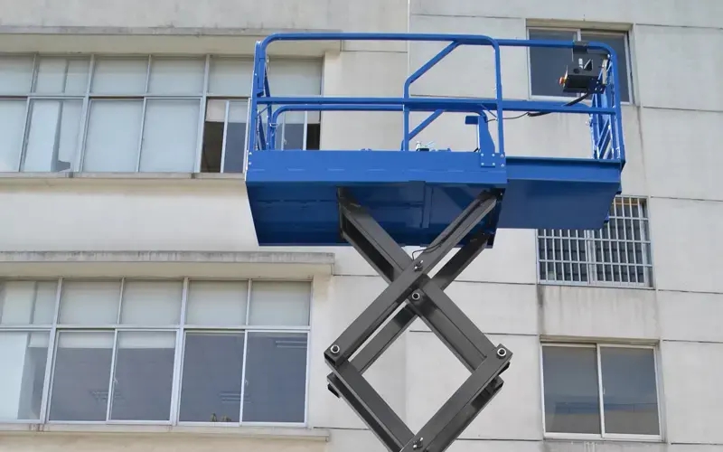 working for factory building