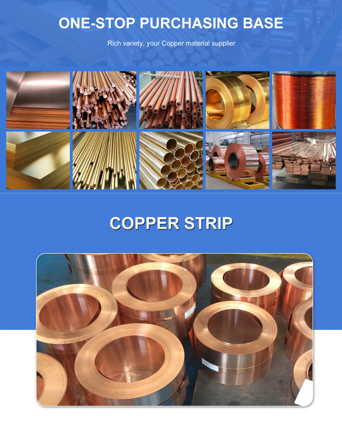 C10100 Oxygen Free Electronic Copper Strip (CDA 101)