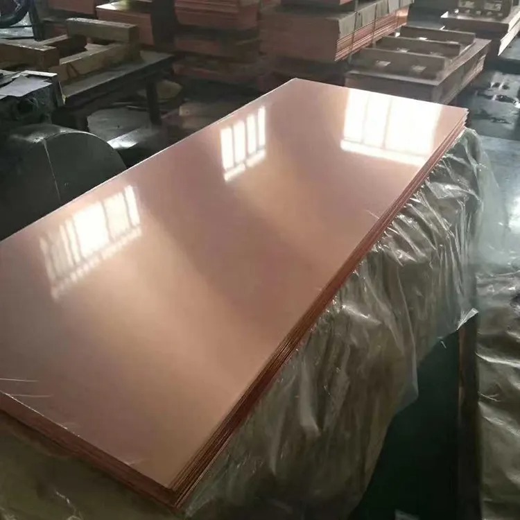 Good Quality 99.99% Pure Copper Plate Copper Sheet Manufacturer