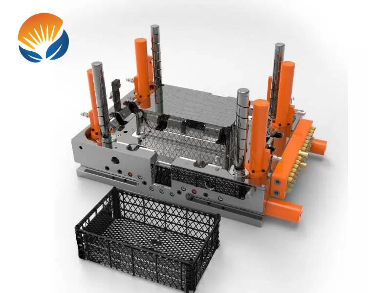 High speed crate mold