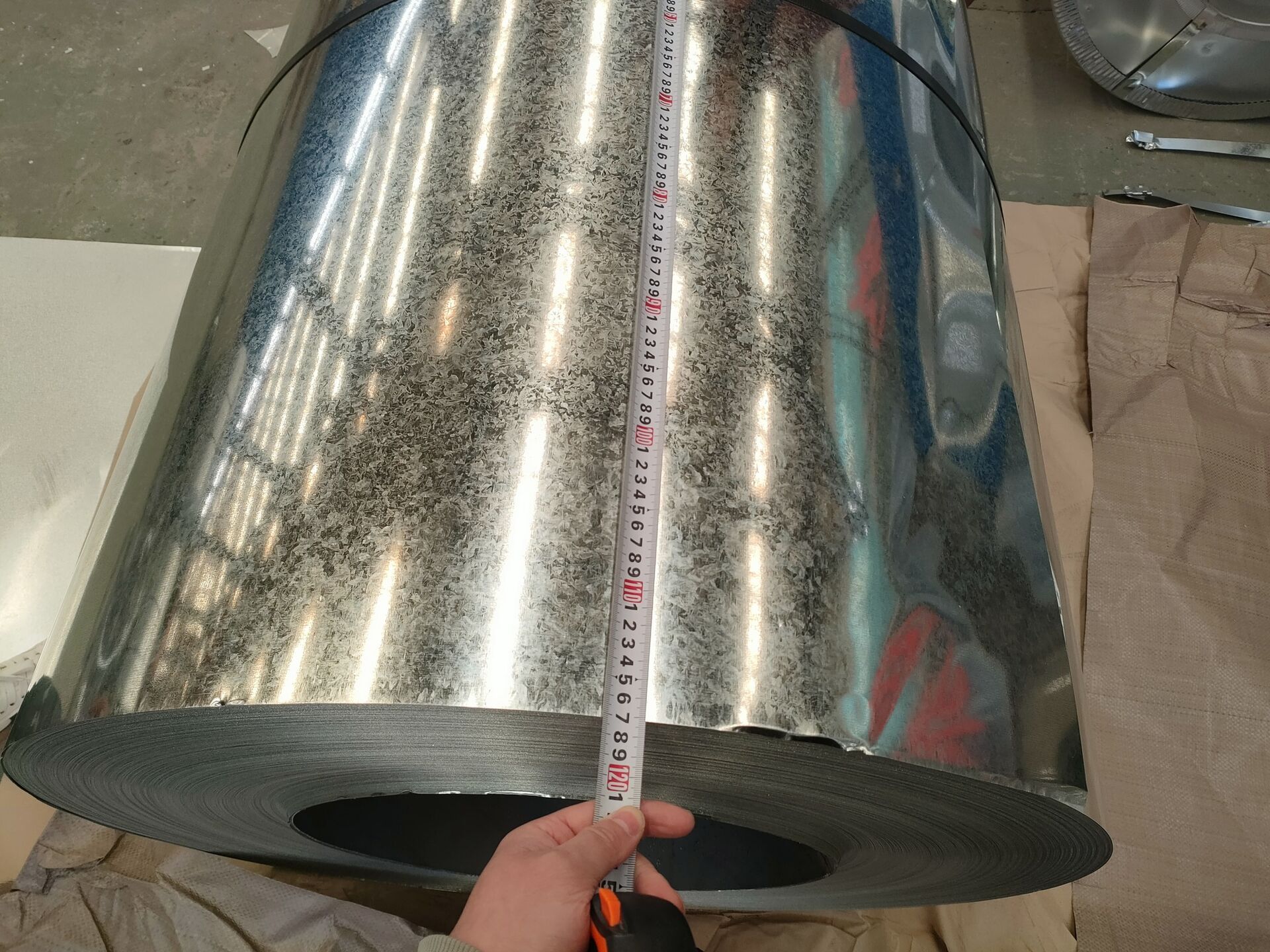 Bobina de acero galvanizado en caliente