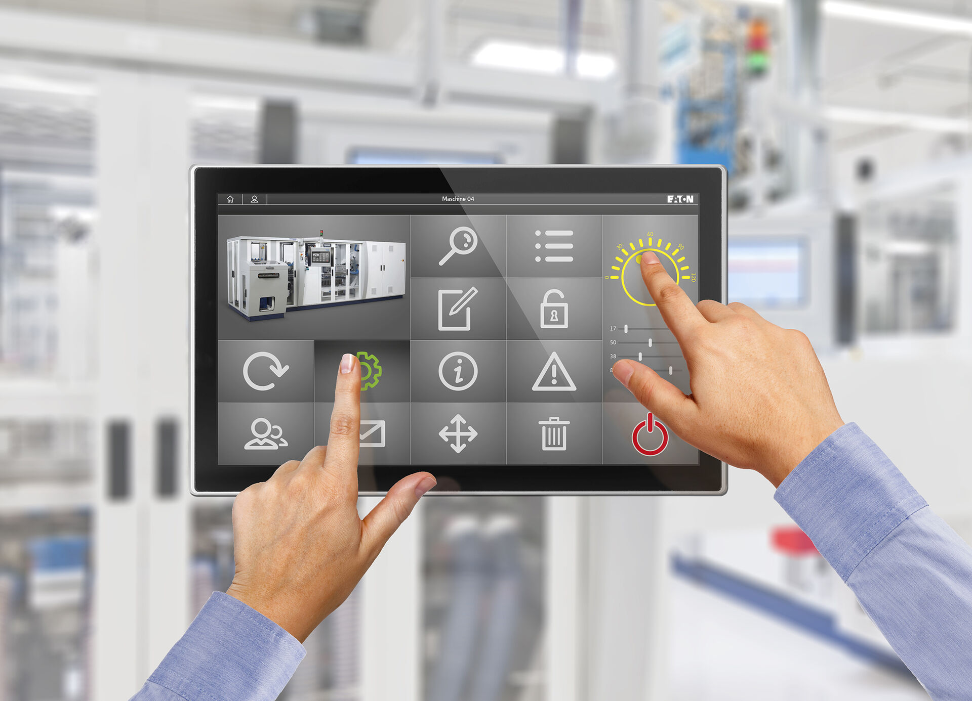 It turns out that this is how the touch screen achieves the functions we want!