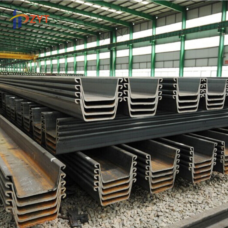 SY295 Steel Sheet Piles