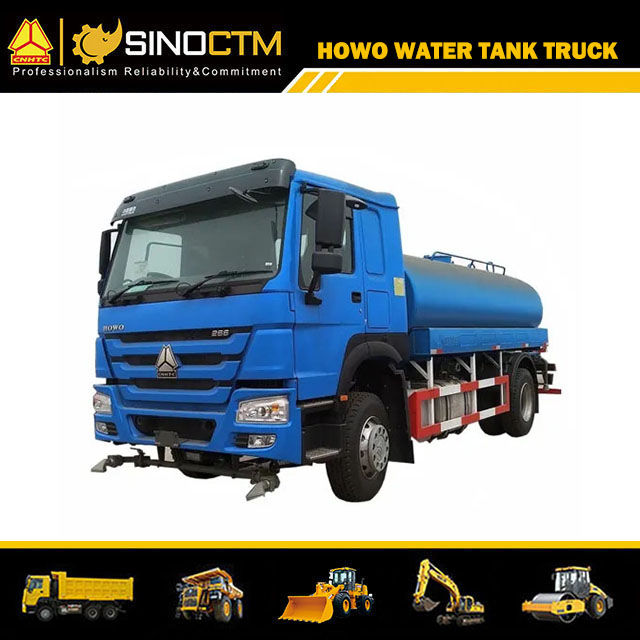 SINOTRUK HOWO 4X2 Water Tank Truck 14cbm