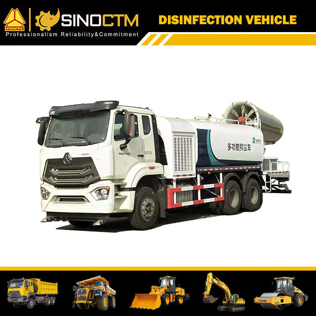 SINOTRUK HOWO NX 6X4 Disinfection Vehicle Truck 15cbm