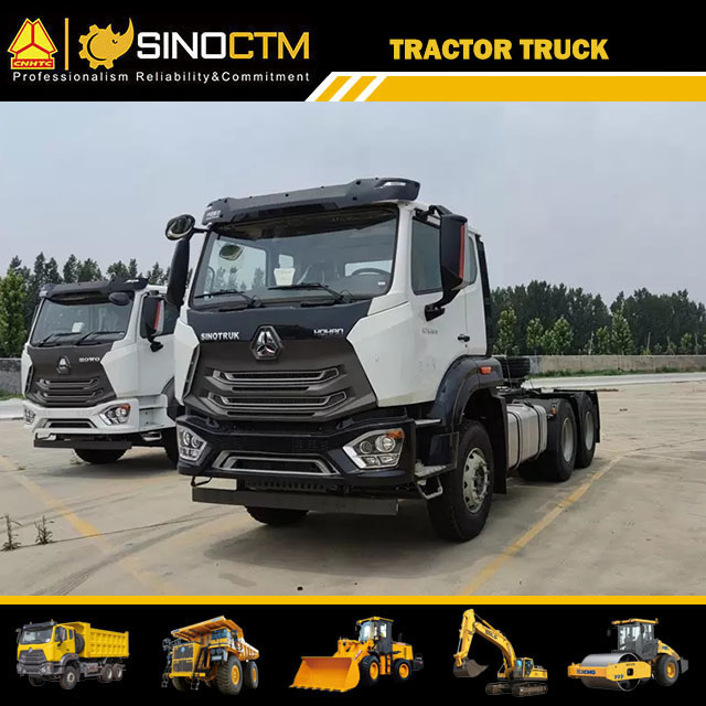 Prime Mover 10 Wheeler 6X4 Sinotruk HOWO Tractor Head Truck