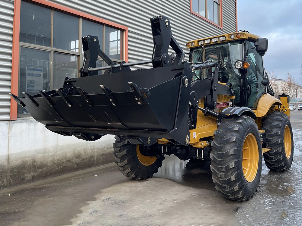 KS432H Side shift backhoe loader