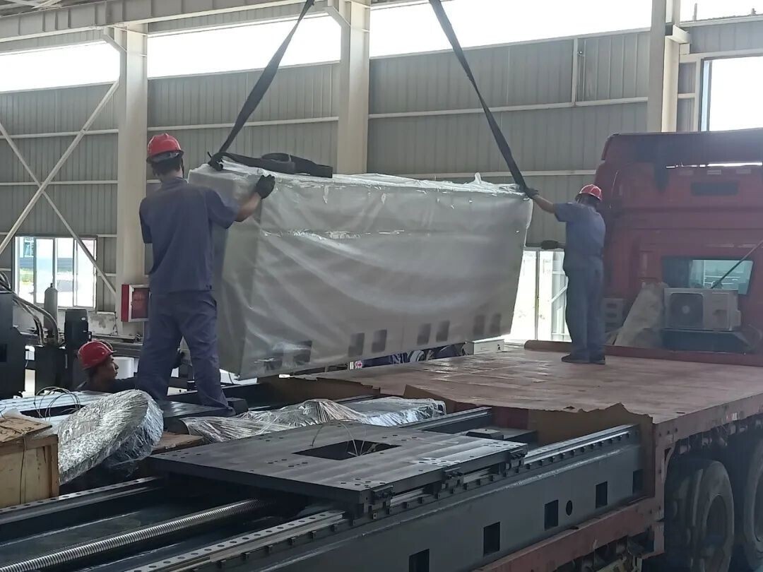 PMD7575 (2).jpg PMD7575 CNC Gantry Plate Drilling Machine Will Shipped To India