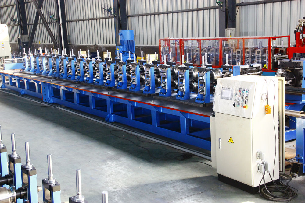 Shelf Column (Beam, Back Plate, Laminate) Cold Bending Forming Automatic Product Roll Forming Machine