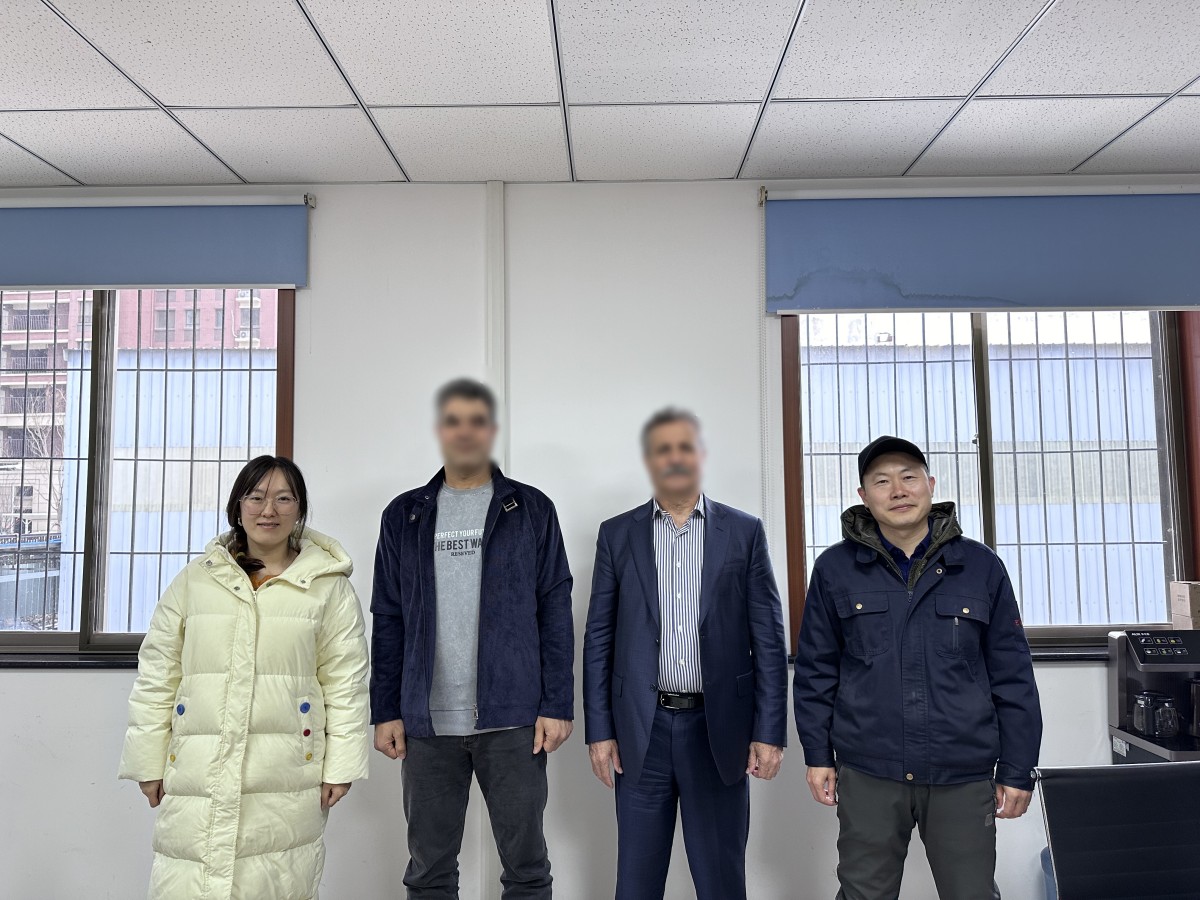 Welcome Friends From UAE To Visit Jinan Ritec Factory!