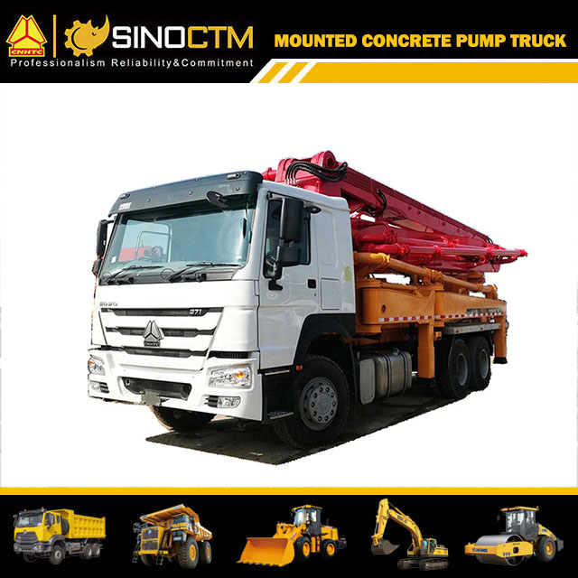 Camion pompe à béton HOWO Boom 37m