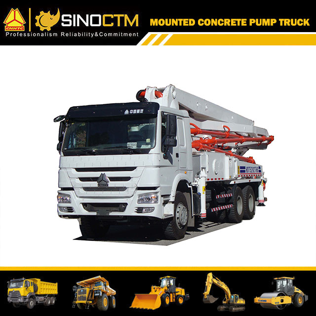 Camion pompe à béton HOWO Boom 39m